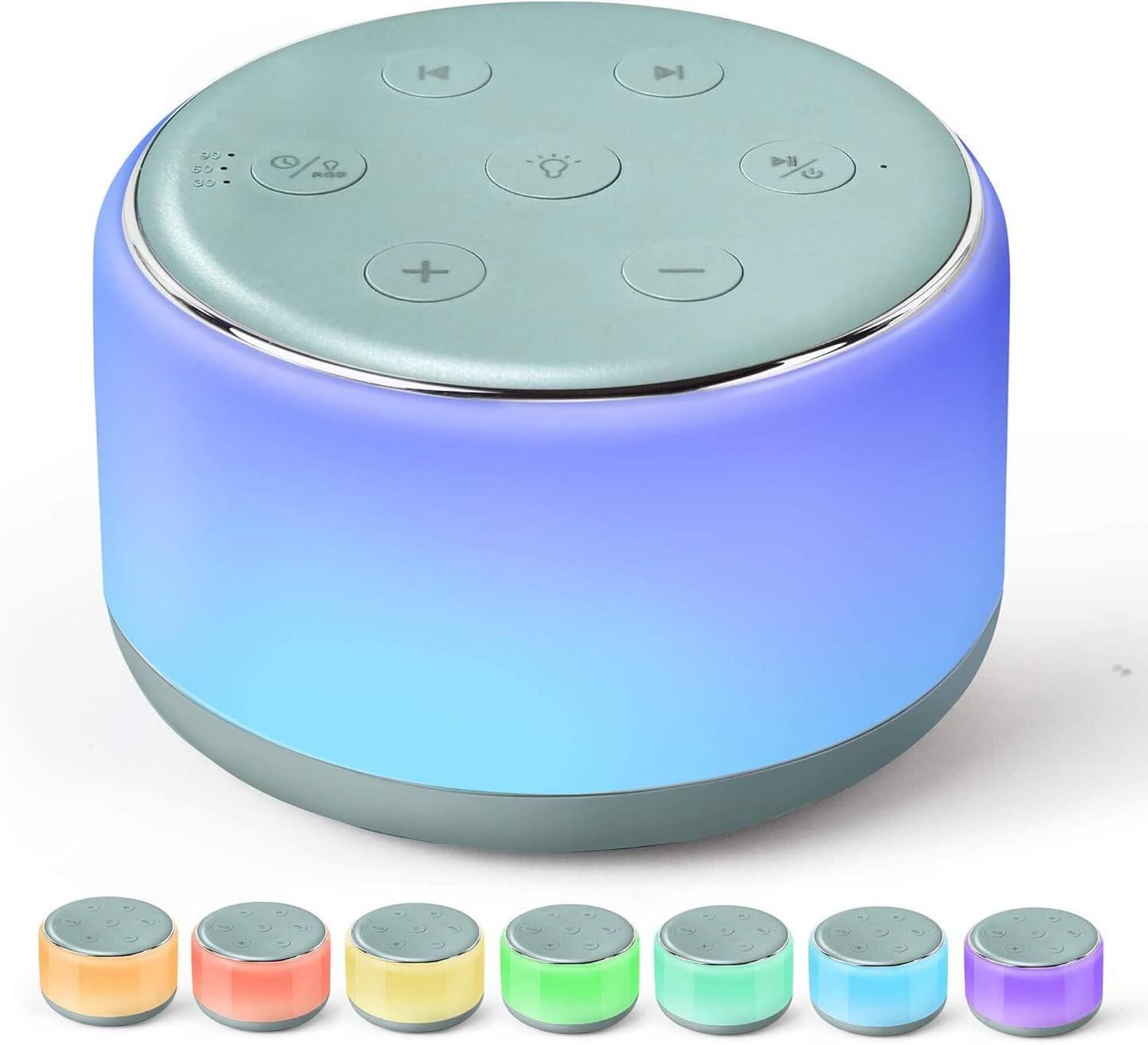 White Noise Sound Machine Baby for Sleeping with Night Light