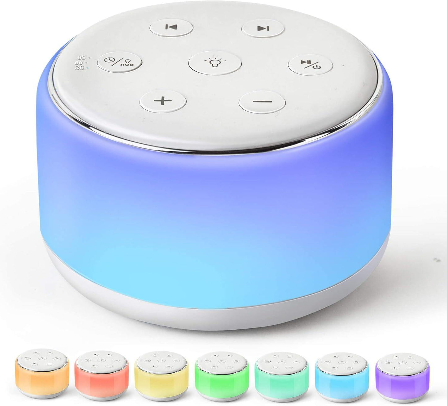 White Noise Sound Machine Baby for Sleeping with Night Light