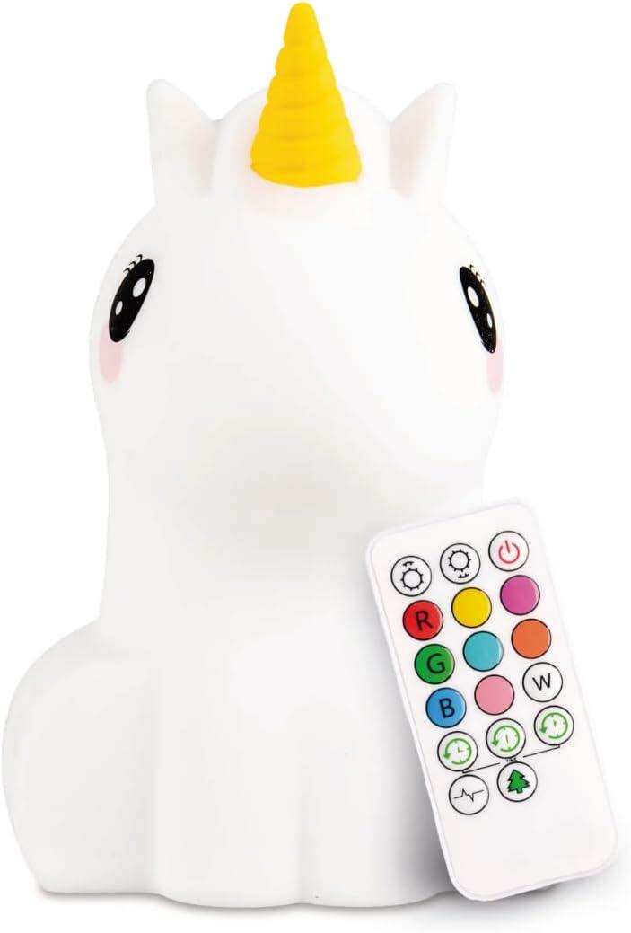 Lumipets Clive The Cat Squishy Silicone Night Light for Kids