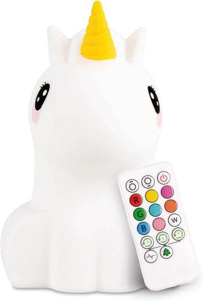 Lumipets Clive The Cat Squishy Silicone Night Light for Kids