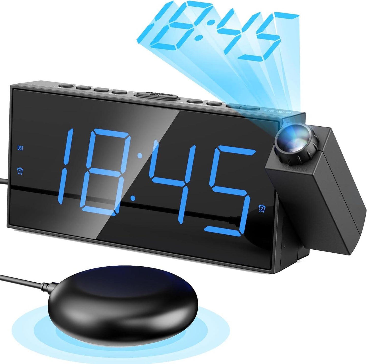 Digital Projection Alarm Clocks for Bedrooms