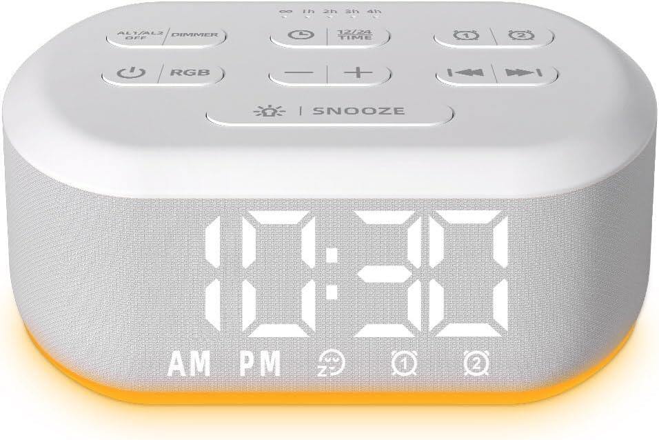 Small Digital Alarm Clock for Bedrooms