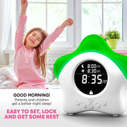 Stay-in-Bed Clock for Kids