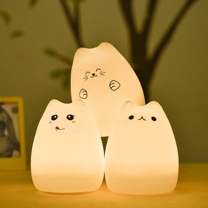 WoneNice Cute Kitty Night Light