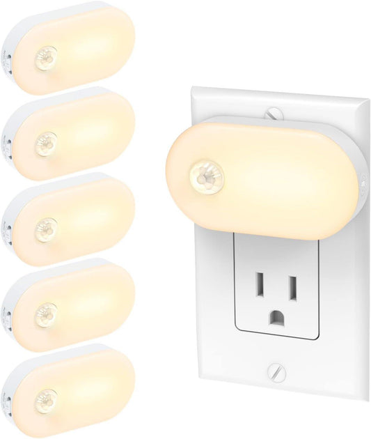 Lyridz 120LM Ultra Bright Plug-in Motion Sensor Night Light