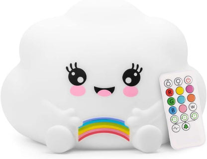 Lumipets Clive The Cat Squishy Silicone Night Light for Kids