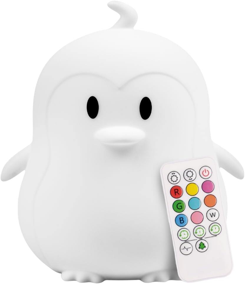 Lumipets Clive The Cat Squishy Silicone Night Light for Kids