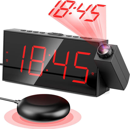 Digital Projection Alarm Clocks for Bedrooms