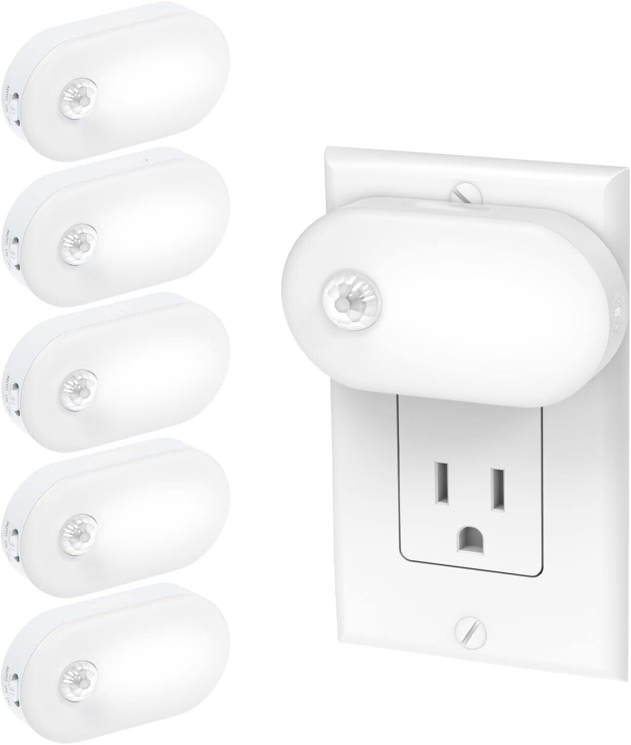 Lyridz 120LM Ultra Bright Plug-in Motion Sensor Night Light