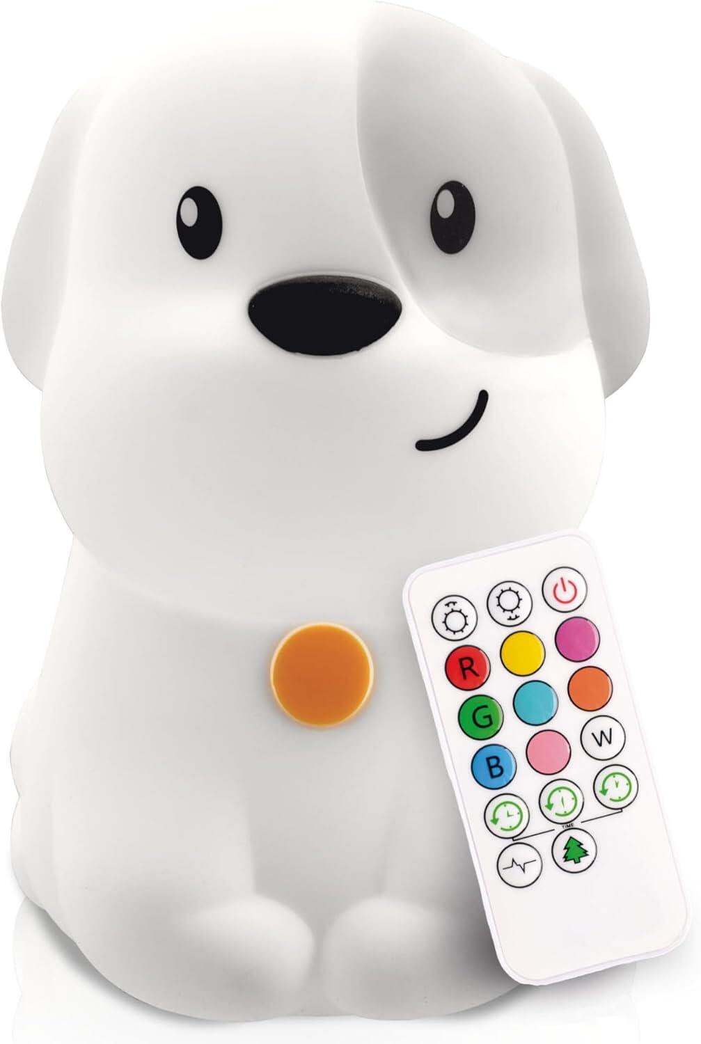 Lumipets Clive The Cat Squishy Silicone Night Light for Kids