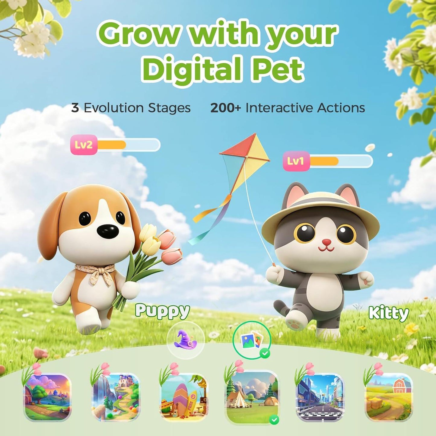 Pawpal Alarm Clock for Kids & Toddlers