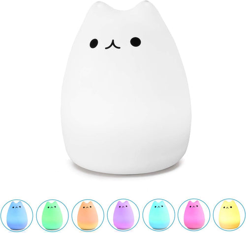 WoneNice Cute Kitty Night Light