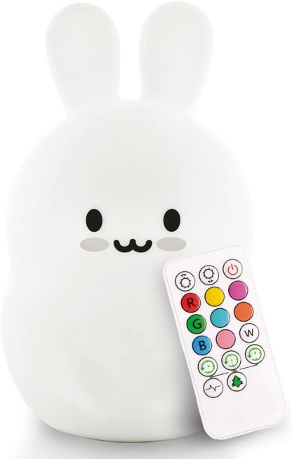 Lumipets Clive The Cat Squishy Silicone Night Light for Kids