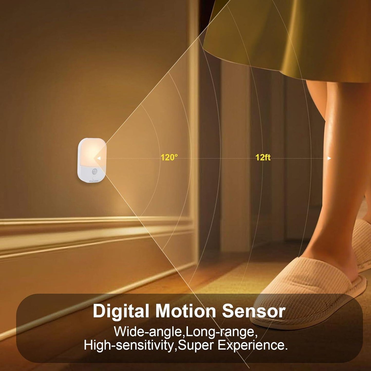 Motion Sensor Night Light, LED Dimmable