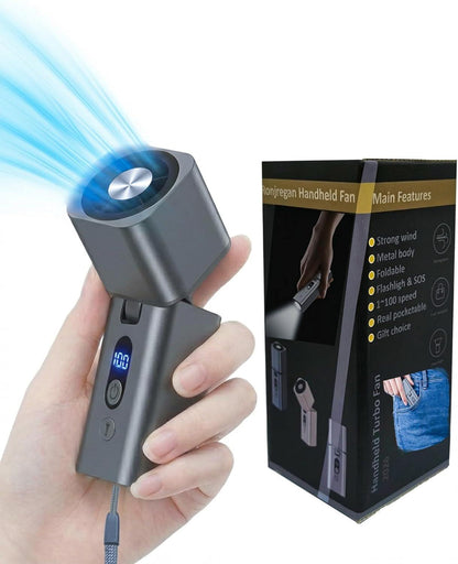 Metal Portable Mini handheld fan