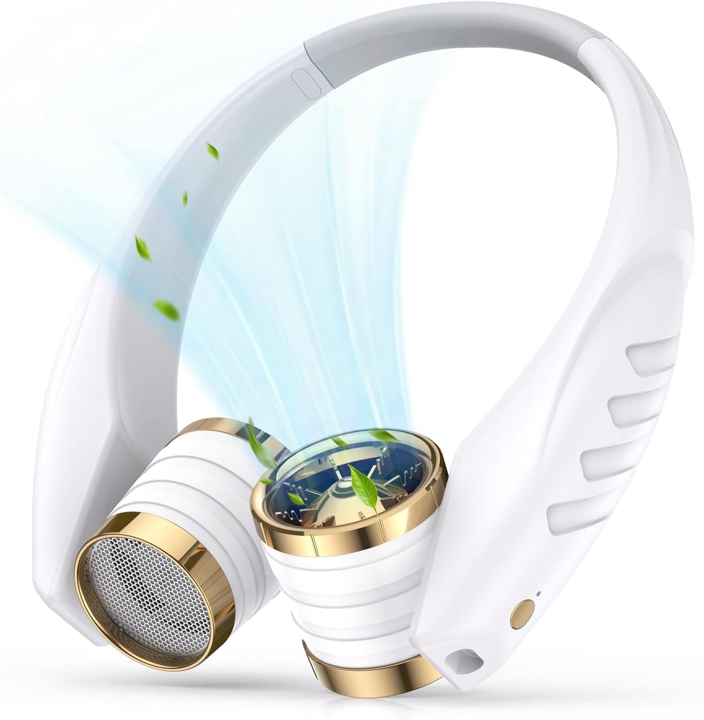 Personal Neck Fan with Dual High Speed Turbo Vents