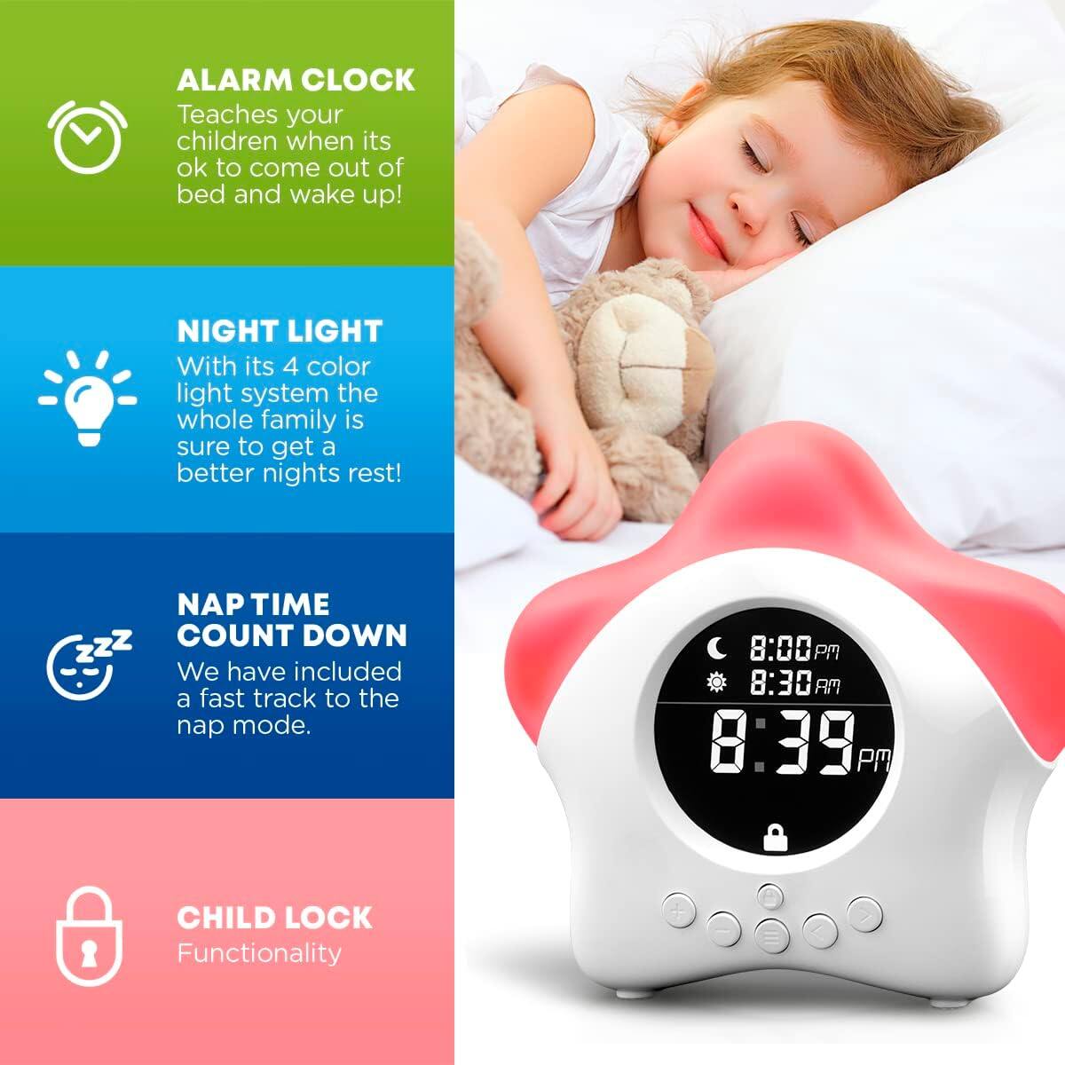 Stay-in-Bed Clock for Kids
