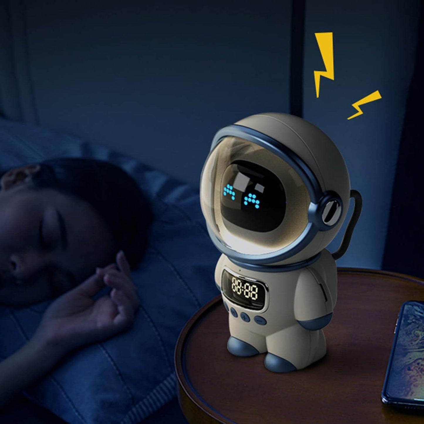 Alarm Clock with Night Light