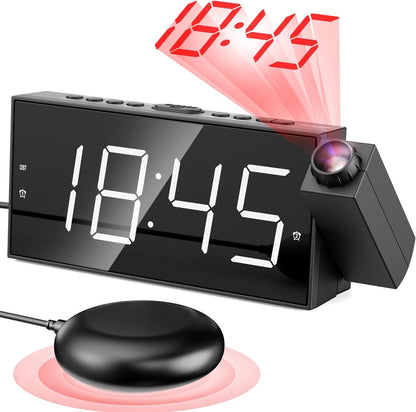 Digital Projection Alarm Clocks for Bedrooms